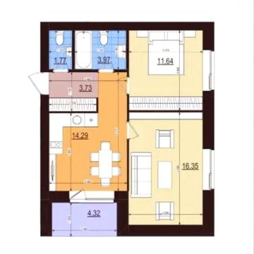 СЕРТИФІКАТ-Так! 2к квартира в Зданому Будинку! Вторинка! БЕЗ КОМІСІЇ