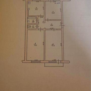 Продам 3-кімнатну квартиру під ремонт