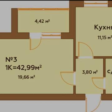 1к квартира 43м² у Ворзелі. Здача 2026. Котел у подарунок! ЖК Гранд Віллас