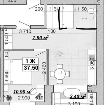 Продаж 1кім. квартири,вигідна пропозиція