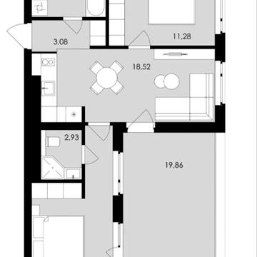 Ексклюзивна 2 кімнатна квартира на Holiday One ЖК Avalon Holiday One