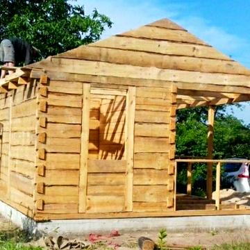 Будинок дачий з брусів .зруб сруб дача.баня