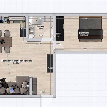 Продам СВОЮ 2 кімнатну квартиру в Очакові