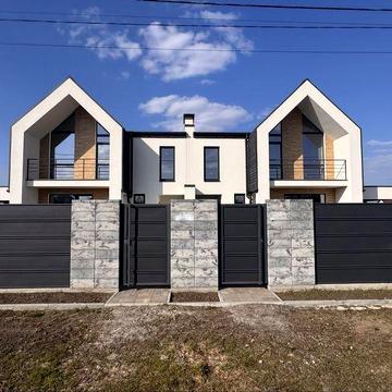 Сучасний дуплекс на 7 сотках у центрі Дмитрівки - 155 м² з керамоблоку