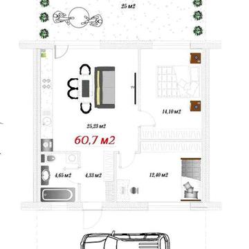 Таунхаус в центрі міста з чистовим оздобленням