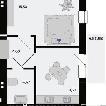 Онокімнатна квартира за вигідною ціною