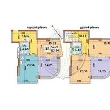 МОЖЛИВИЙ ОБМІН! Дворівнева квартира ЖК Абрикосовий продаж обмін ЖК Абрикосовий