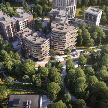 Квартира дешевше забудовника | тераса з видом на парк | 75м² в Holosko ЖК Holosko Residents