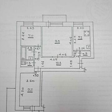 Продаж 3-кімнатної квартири на Київському майдані.