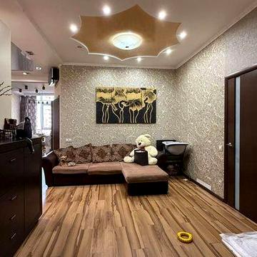 Сдам свою 3х комнатную квартиру, евроремонт, техника, вид на море