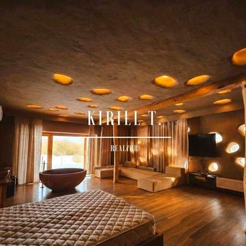 Аренда дома 12к 750м2 2гектара Обуховка/р-н Мустанг/дача Горца