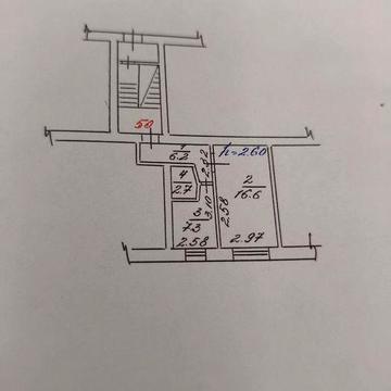 Продам однокімнатну квартиру