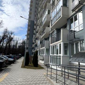 Дворівнева 2-кімнатна 77,2 м², 25/26 поверх, панорамний вид  Авеню 42 ЖК Авеню 42