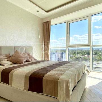 Оренда квартири 68м2 ЖК Зарічний 2 спальні вид на Дніпро