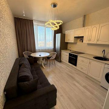 Аренда спальня и кухня студия жк Горизонт,Костанди Люстдорфская