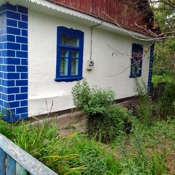 Хата з великим городом і садом, житловий стан, біля траси.