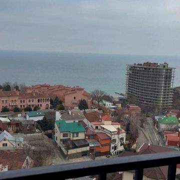 Панорама моря . Студия . Дом сдан . Фонтаская дор. Золотой Берег . НОТ ЖК Посейдон