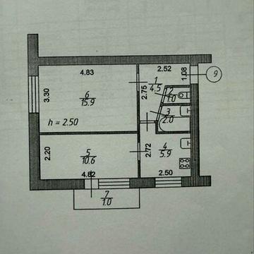 Продам 2-х кімнатну квартиру на Відродження 8а