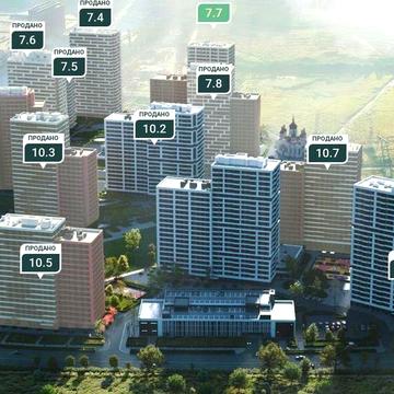 Зручне планування! 1-к квартира ЖК Варшавський 3 ЖК Варшавський-3