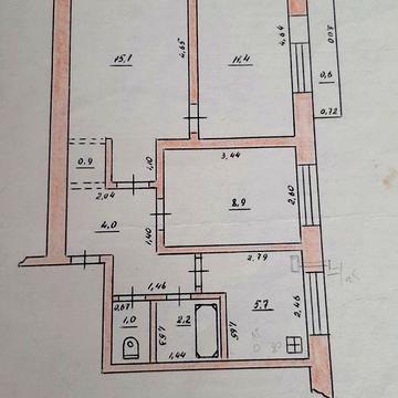 Терміново!!Продам 3-х кімнатну квартиру