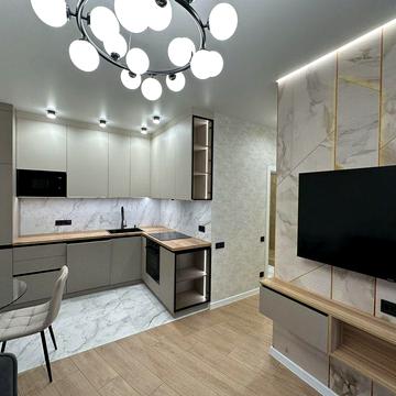 Новая 1к в Краснова с мебелью и техникой