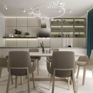 ЖК Вернисаж 102 кв Кухня-32 м2 Дизайн проект и Гараж в Подарок ЖК Вернисаж