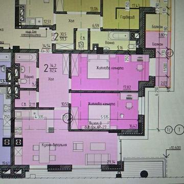 2 кімнатна НОВОБУДОВА + кухня студія ЖК РОМТІСБУД 4 поверх 82м2 ЖК Ромтісбуд