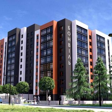 1-кімнатна квартира 52 м2 в ЖК Бонвіль ЖК Бонвіль
