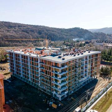 Квартири з видом на Карпати/За 3 хв. від санаторію "Квітка Полонини" ЖК Kvitka Residence