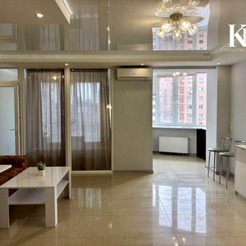 Продаж 1-к ЖК Набережний Квартал, 55м², газ, ремонт ЖК Набережний квартал