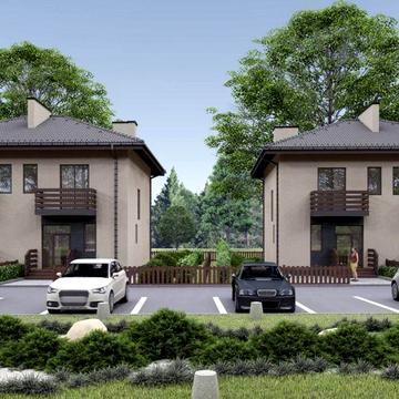 ЧУДОВА ЦІНА!Будинок-спарка і 2,4сотих власної землі!Оброшино, вул.Миру