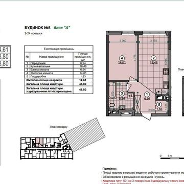 Продаж 1к квартира 49мкв вид у двір ЖК Діброва парк Сирець ЖК Dibrova Park