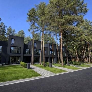 $750/м² у лісі / Таунхаус з газом / асфальт / шлагбаум / центр Зазимя