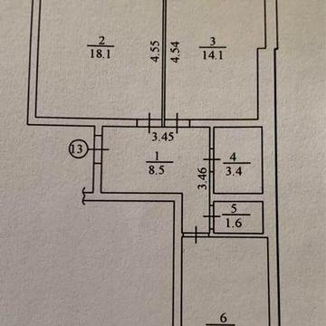 Двокімнатна квартира!Газ.Держпрограми ТАК