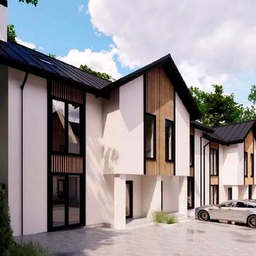 Ірпінь, Кутовий ТАУНХАУС 90М2 + 2 сотки Парк Незнайка, закрите КМ