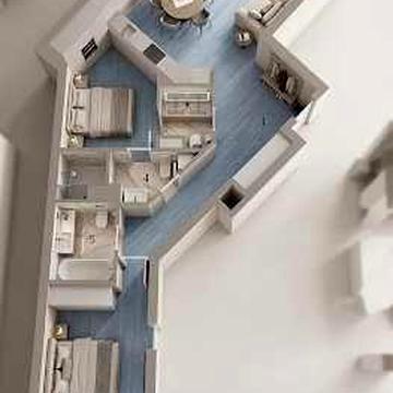 Продаж двокімнатної квартири ВІД ЗАБУДОВНИКА на набережній ЖК "Парус Riverside"