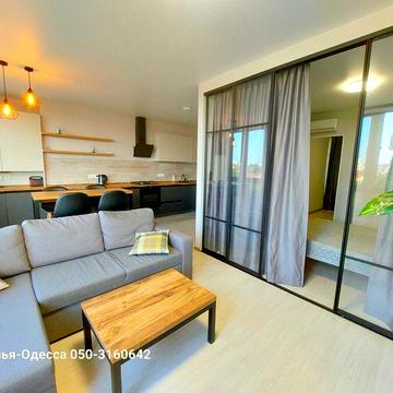 Сдам ДО ЛЕТА‼️евродвушка ЖК МОРЕ -13 ФОНТАНА/Львовская‼️ИБП, Газ котел