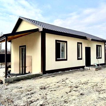 1-пов НОВИЙ Будинок 65 кв.м на 5 сотках-  СТАН після будівельників
