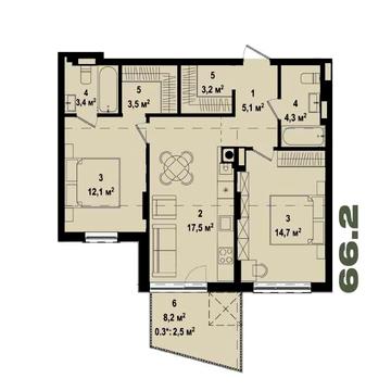 Продаж 2к квартира в ЖК Ютландія. Держпрограми/Єоселя ТАК! ЖК Ютландія