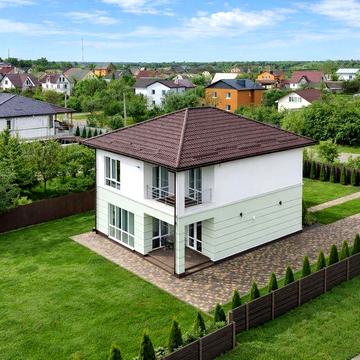 Продаж новий будинок котедж 160 кв.м. з ремонтом меблями, технікою  10 сот вул. Київська асфальт поряд школа зупинка транспорту Чернігів ст. Белоус