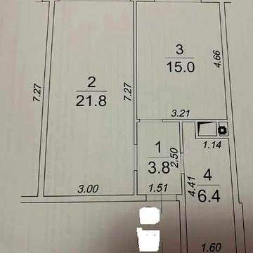 1-комнатная квартира на ул. Архитекторская, Таирова -White box