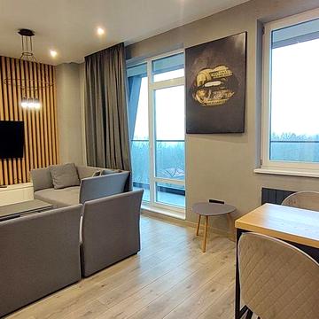 Сдам стильную 1 комнатную с терассой Гринвуд Французский бульвар