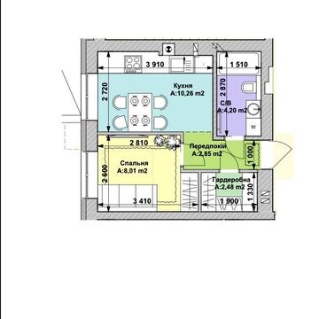 Продам квартиру в центрі Ірпея ! 37 000 $ з балконом та газом !