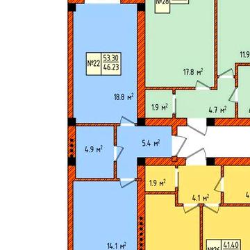 Купити 1-кімнатну квартиру в Чернівцях в ЖК Італійський квартал, з ліфтом ЖК Італійський квартал