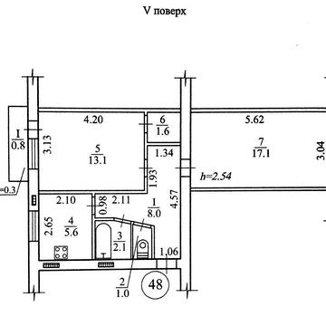 Продам 2х квартиру на ж/м Західний (не кутова) з гарним плануванням
