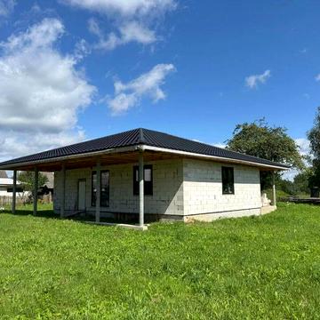 Будинок 122м², чорнові, вікна, двері, дах, покрівля