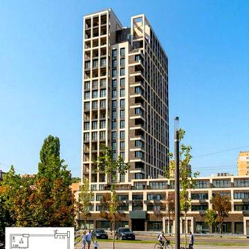 Продам квартиру в новостройке Днепр. Победа 2. Укрытие в доме. Низкий этаж. Без комиссии. Е- оселя ЖК Victory Holl