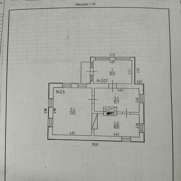 Терміново! Будинок у селі з газом і пічним опаленням