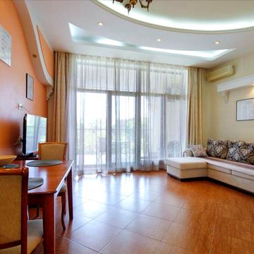 Евродвушка с террасой в ЖК Аркадийский дворец