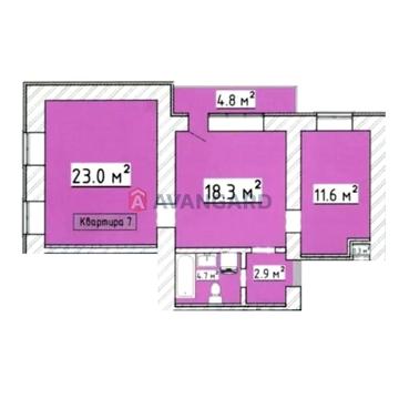 Продаж просторої 2-кімнатної квартири ЖК «Темп» ЖК ТЕМП